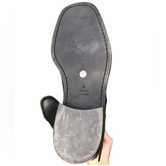 NEW authentic Gucci boots size 8 1/2 - Picture 8 of 13